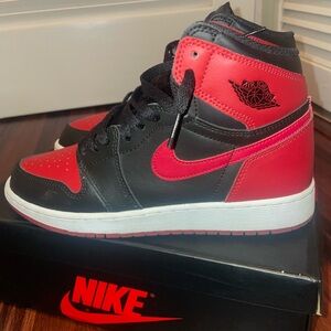 Nike Air Jordan 1 Retro High OG GS Banned 1 2016 575441-001 Youth Size 6.5Y Rare